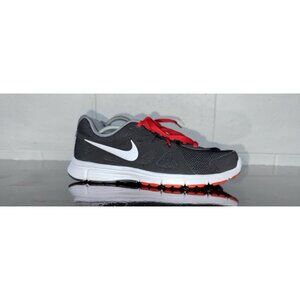 Nike Revolution 2 Mens Athletic Running Shoes Size 9 Black Red White Gray